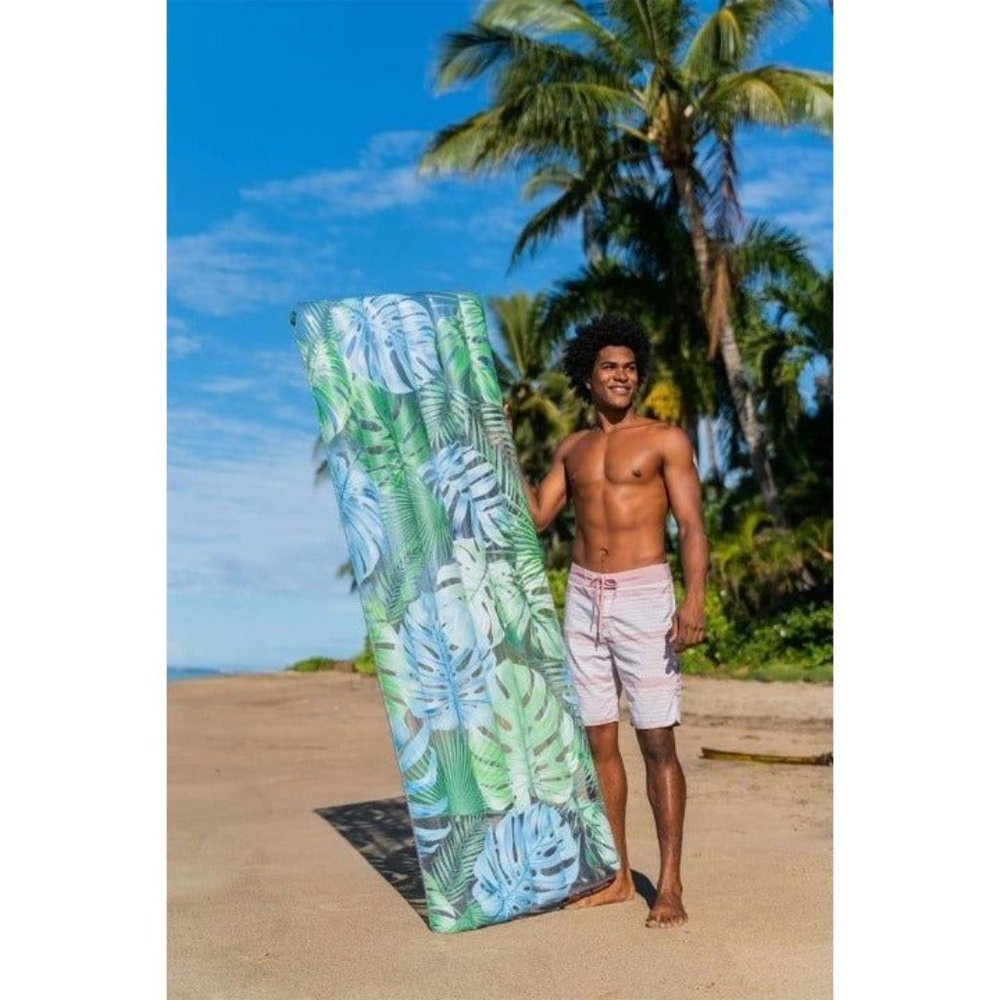 Pool Candy Inflatable Tropical Palms Pool Raft $50.00